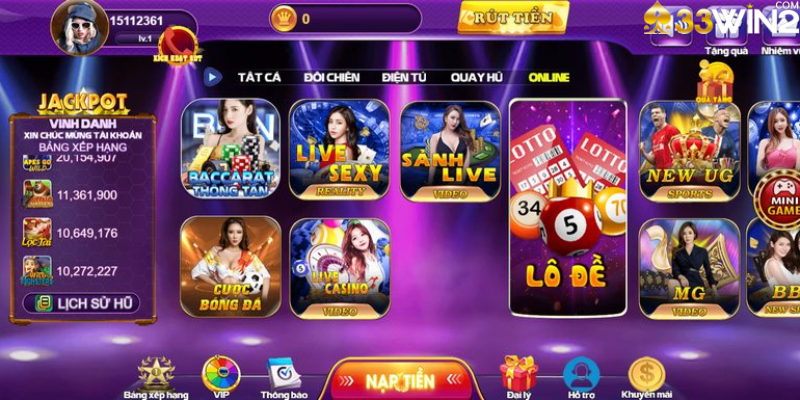 Bát châu báu tham gia game cá cược thoải mái tại 33win2